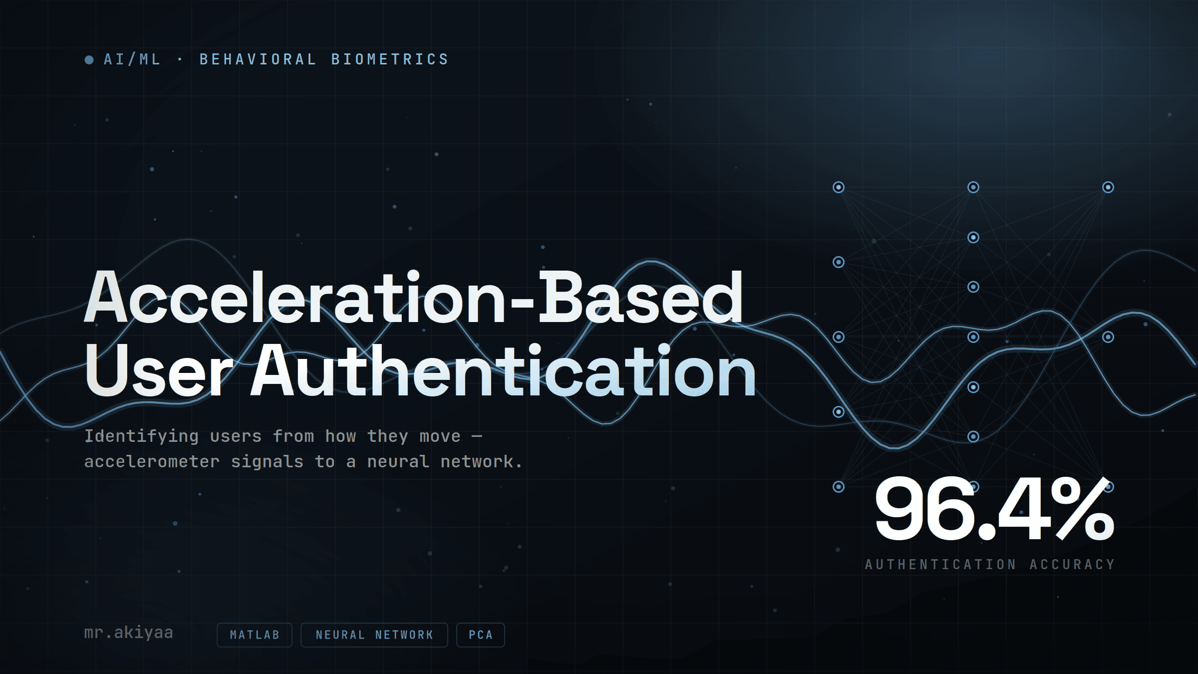 Acceleration-Based User Authentication preview